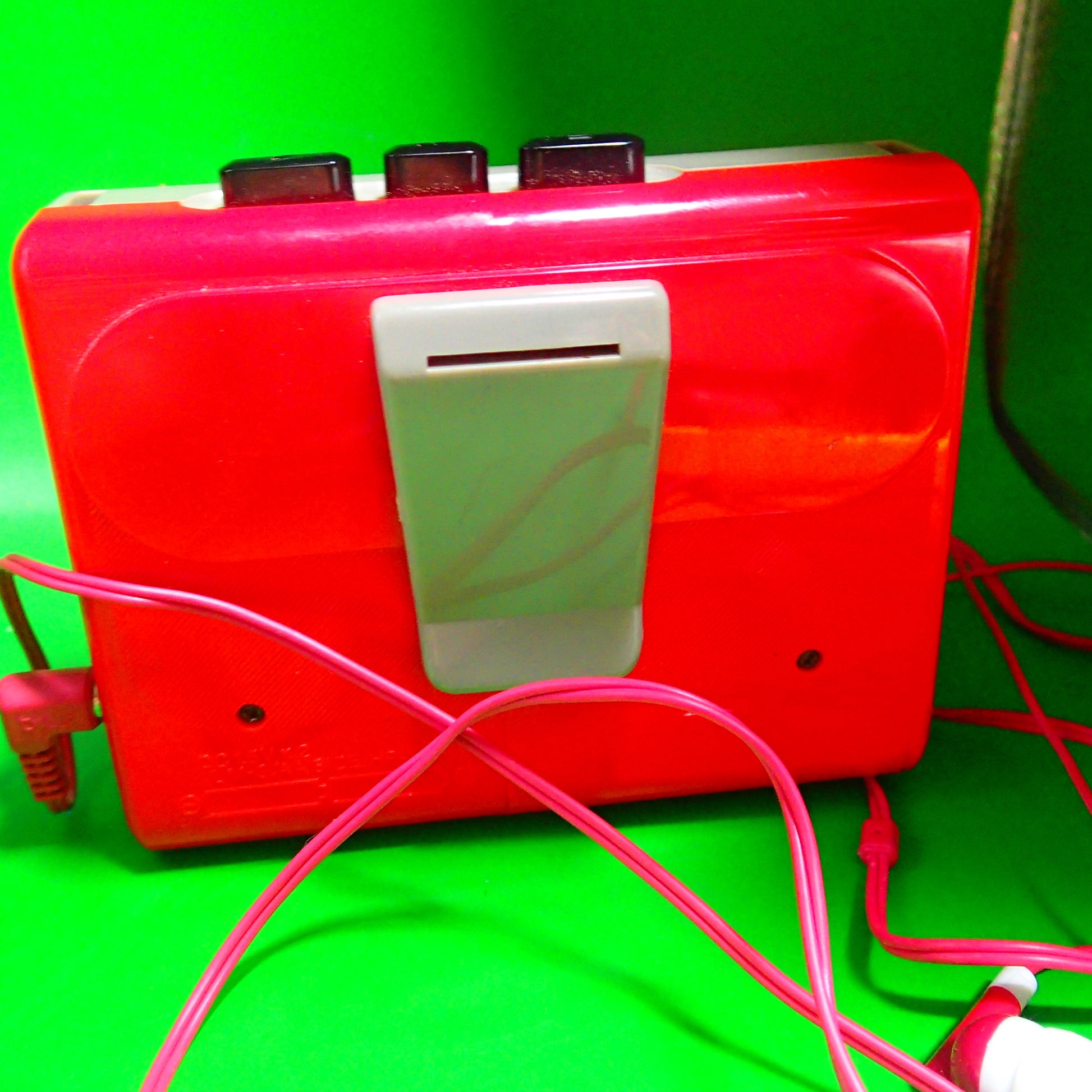FÜR SAMMLER KIRSCHE auf dem Kuchen !!!!Antik Stereo Cassette Player